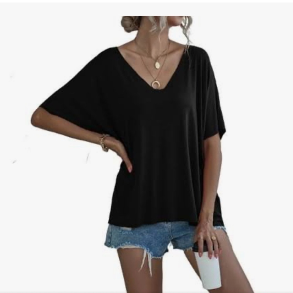 ENTI Black top, small.  CB2107
